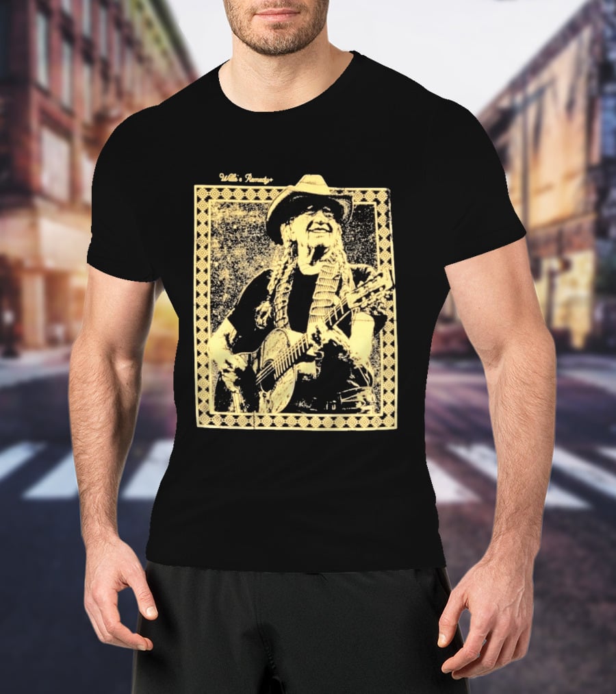 Willie Remedy Backstage Guitar T-Shirt