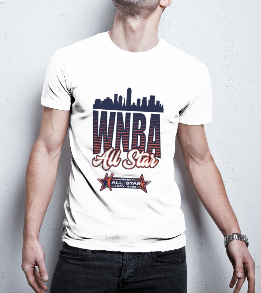 WNBA All Star 2025 Indy Skyline T-Shirt