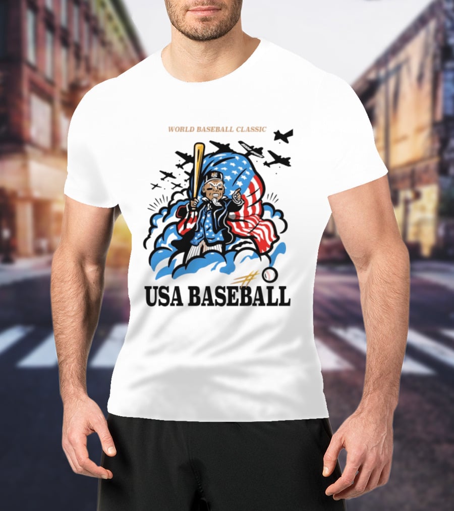 World Baseball Classic USA Baseball 2026 Aaron Judge T-Shirt