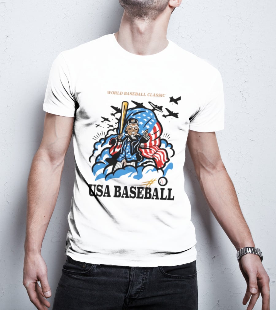 World Baseball Classic USA Baseball 2026 Aaron Judge T-Shirt