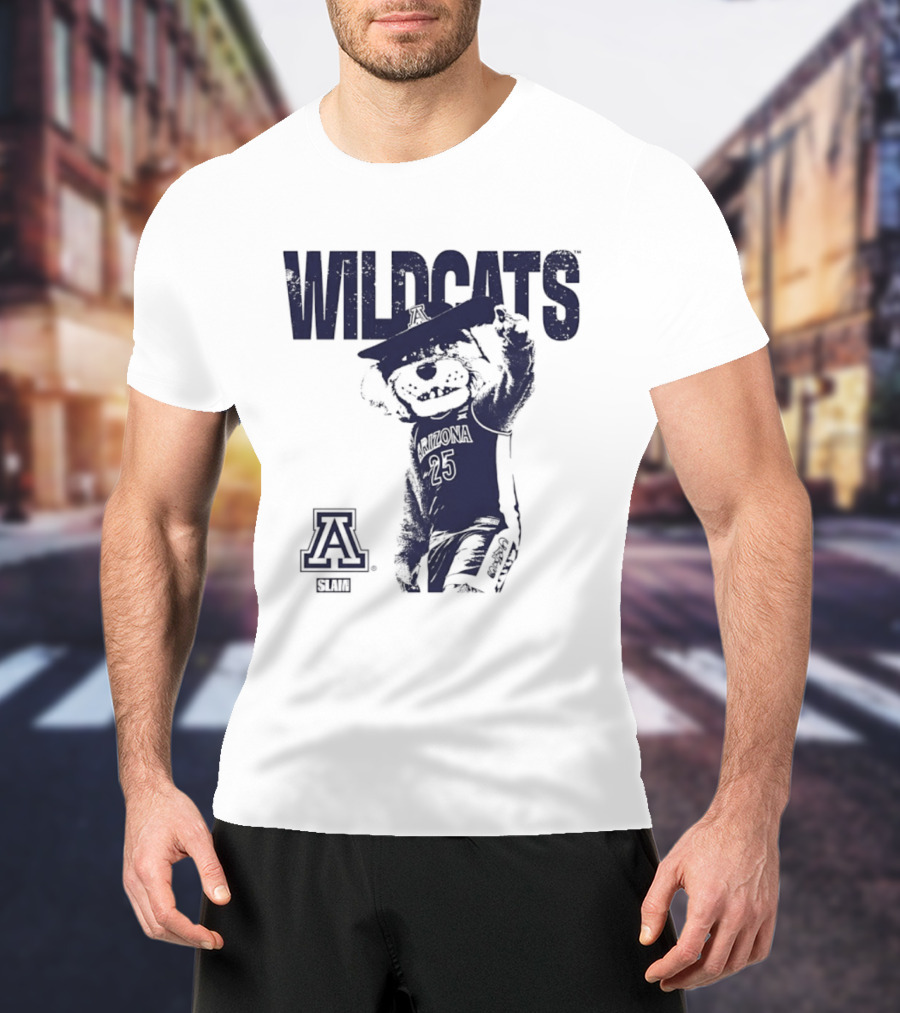 Arizona Wilbur Wildcats A Logo SLAM T-Shirt