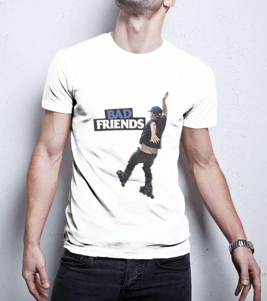 Bad Friends Bobby Roller Skating Fall T-Shirt