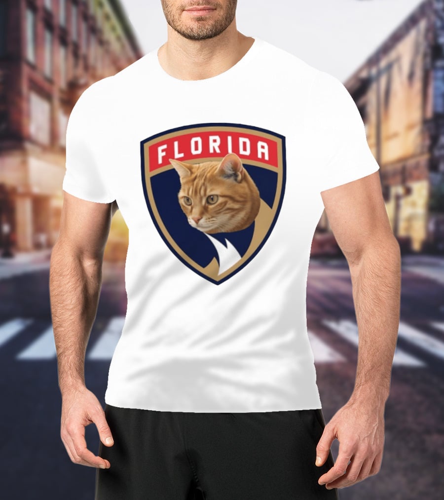Florida Panthers Paul Maurice Cat T-Shirt