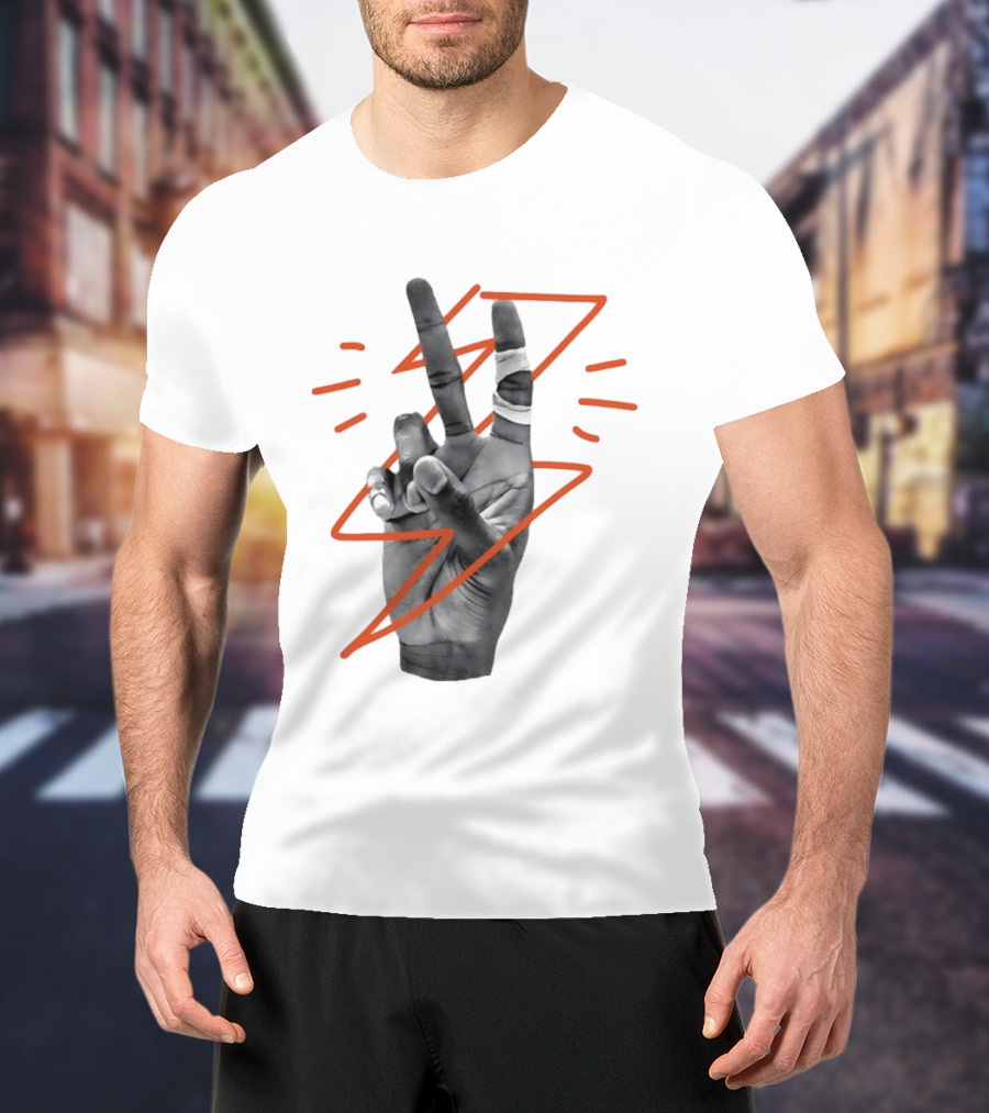 Shai Gilgeous Alexander SGA B2B 2025 26 Kia NBA MVP Hand Gesture T-Shirt