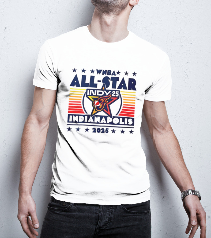 WNBA All Star INDY 2025 Indianapolis Crewneck T-Shirt