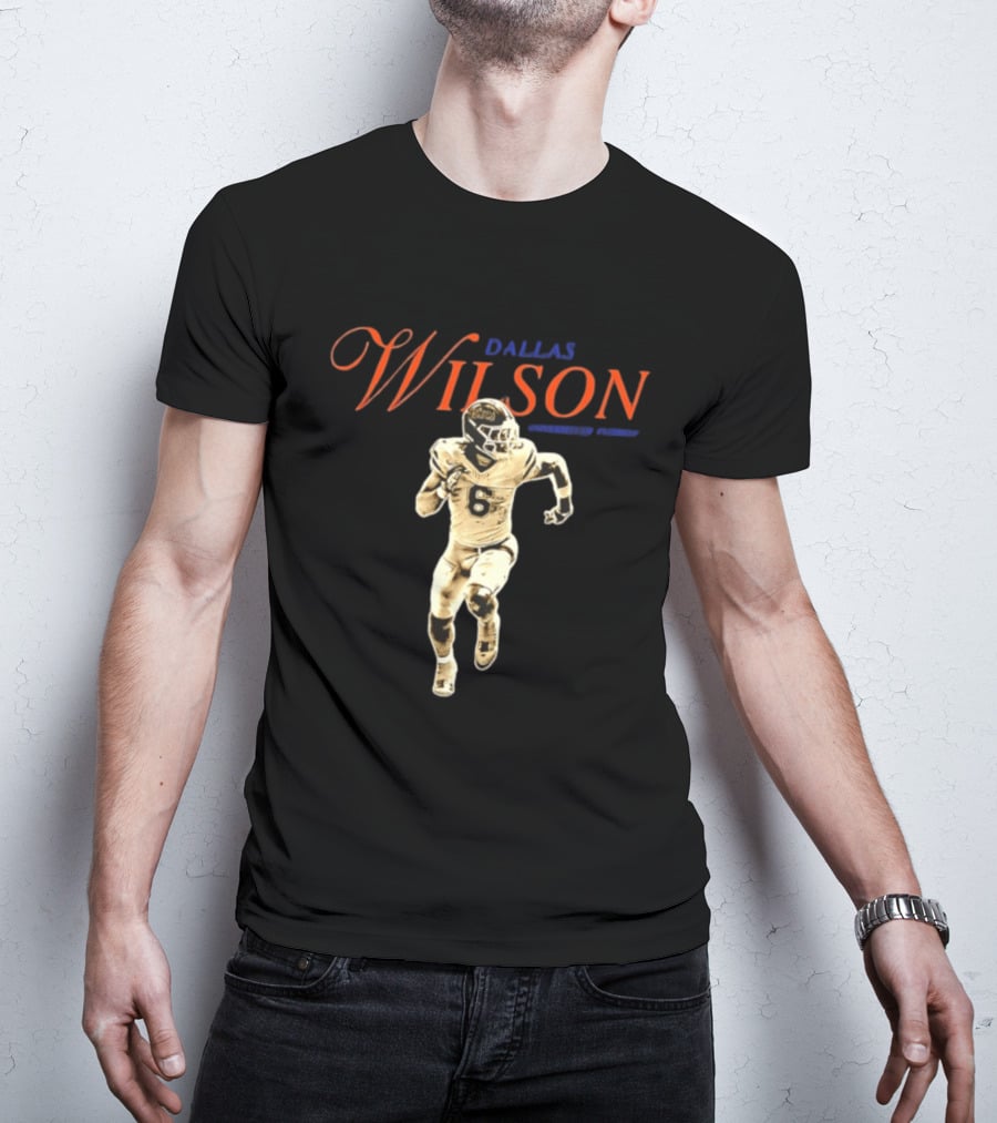 Dallas Wilson 6 University Of Florida Football NCAA T-Shirt