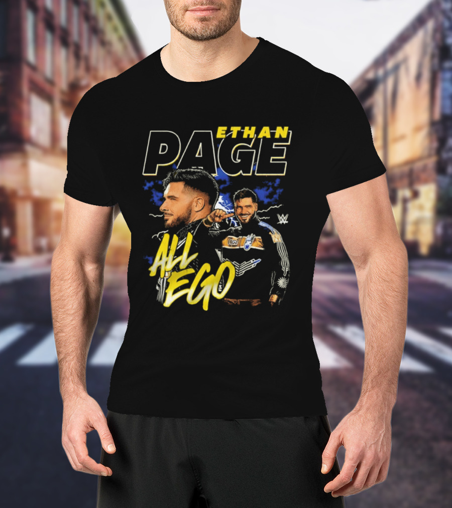 Ethan Page WWE All Ego BZ T-Shirt