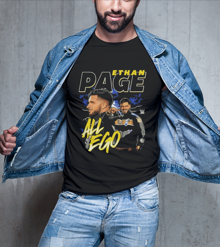 Ethan Page WWE All Ego BZ T-Shirt