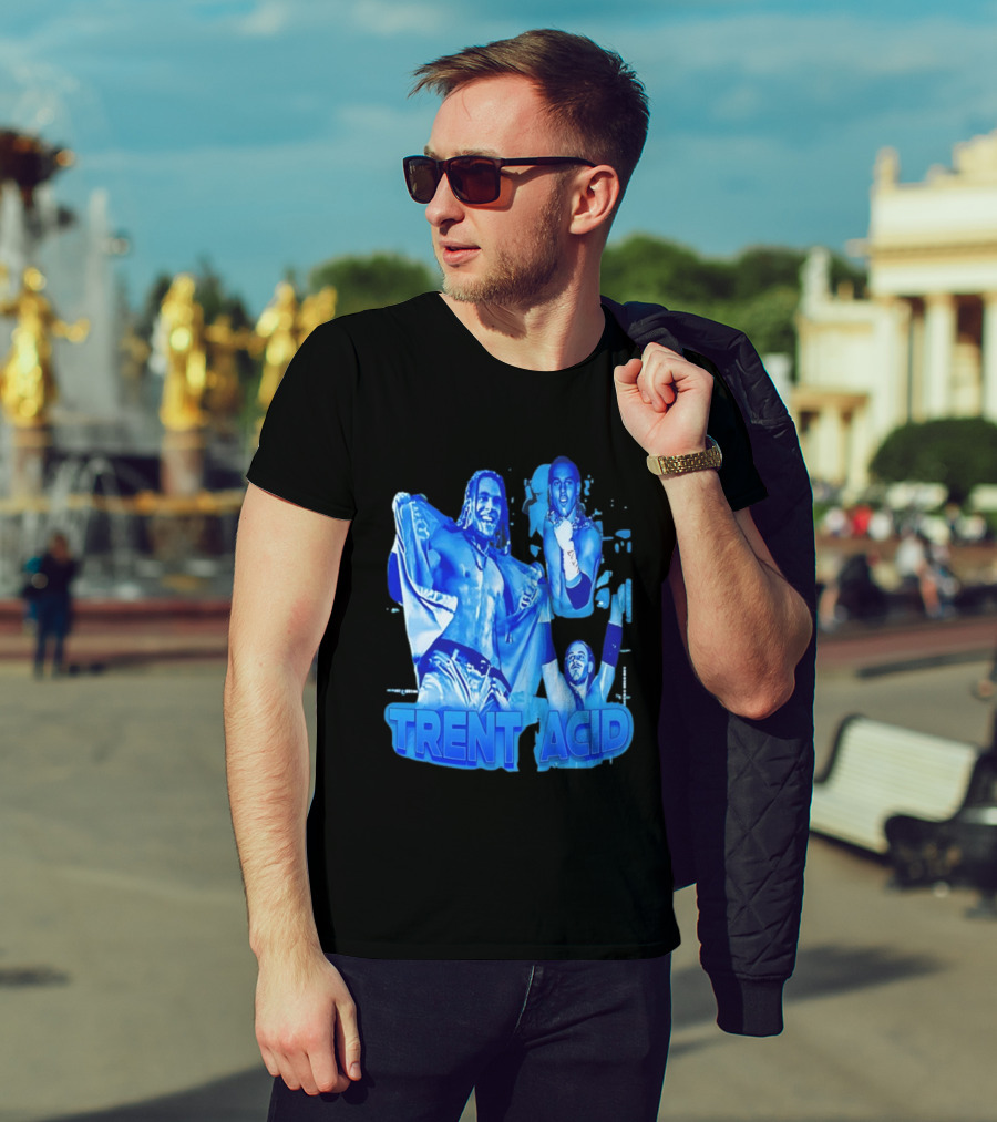 Trent Acid Wrestling Legend Blue Collage без буквы T-Shirt