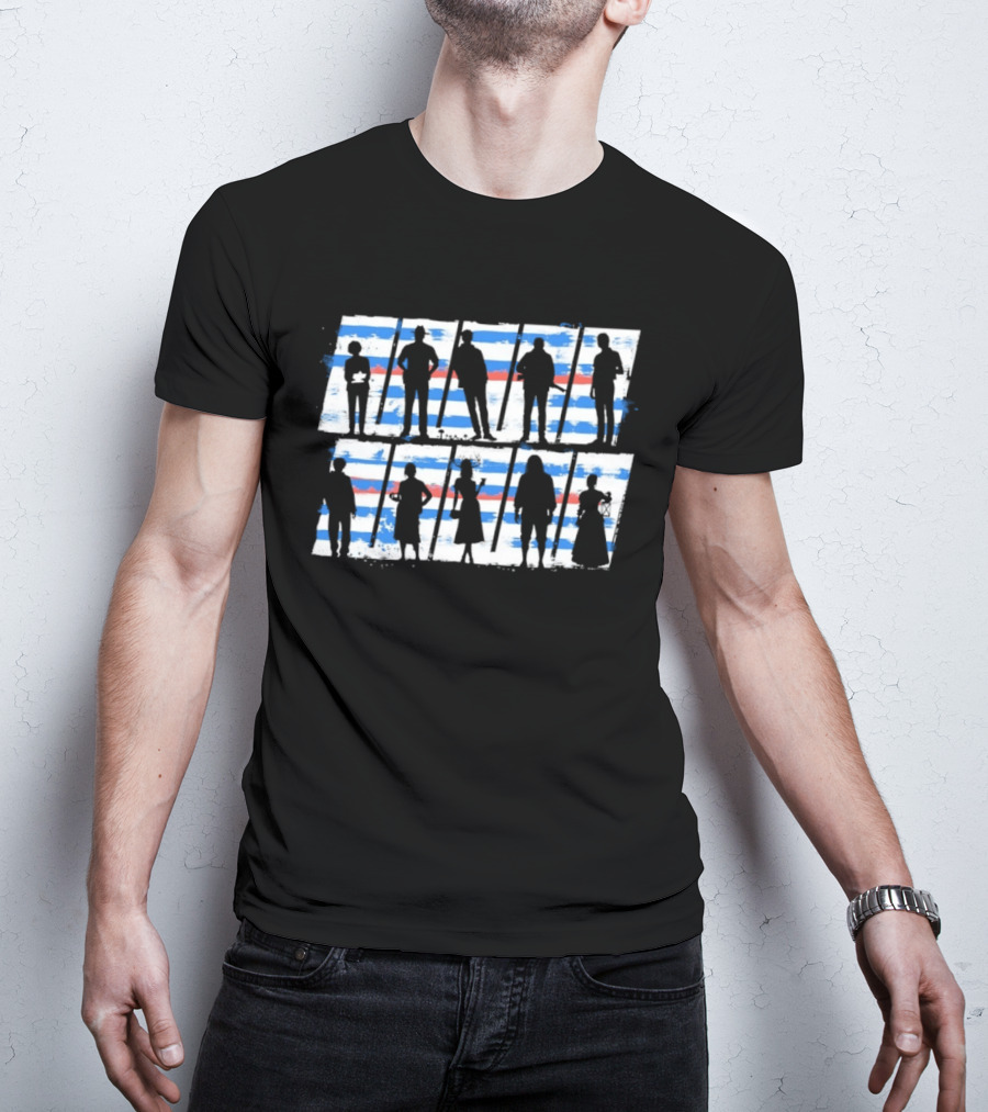 Widows Bay Islanders Striped T-Shirt