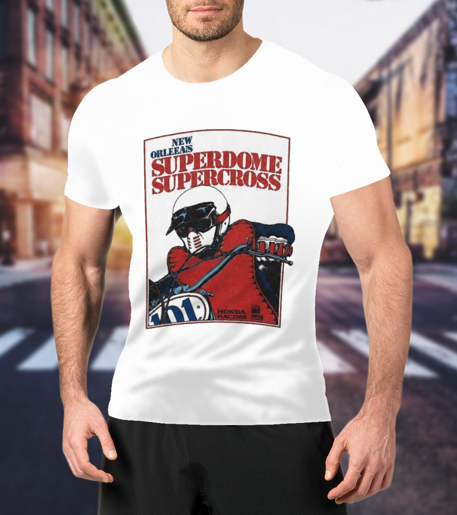 New Orleans Superdome Supercross Honda Racing 101 T-Shirt