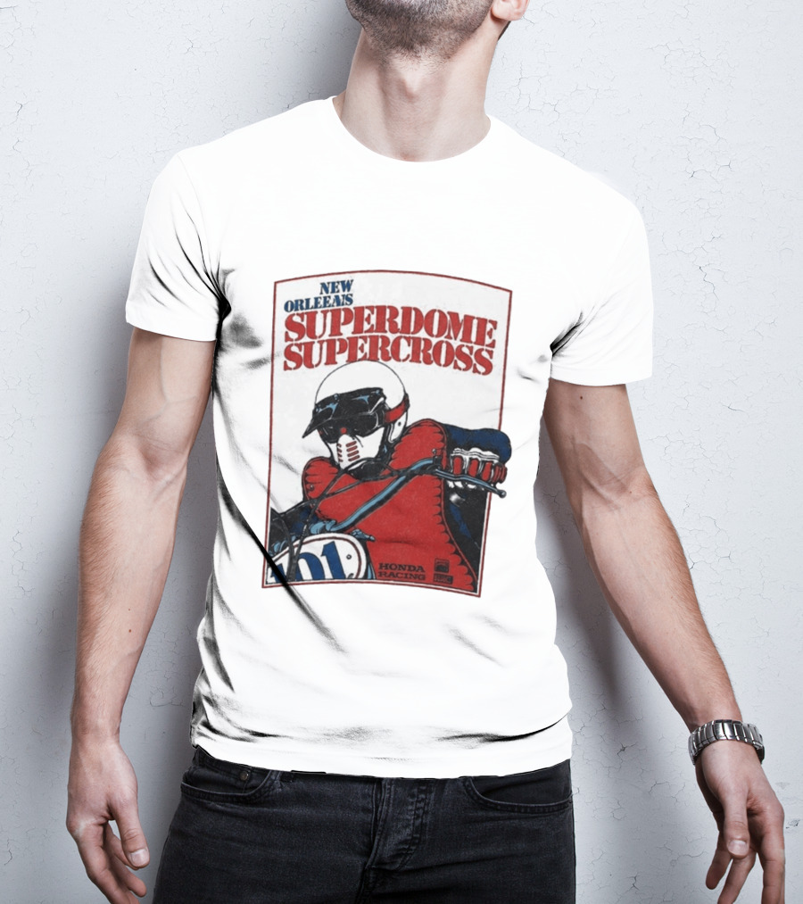 New Orleans Superdome Supercross Honda Racing 101 T-Shirt
