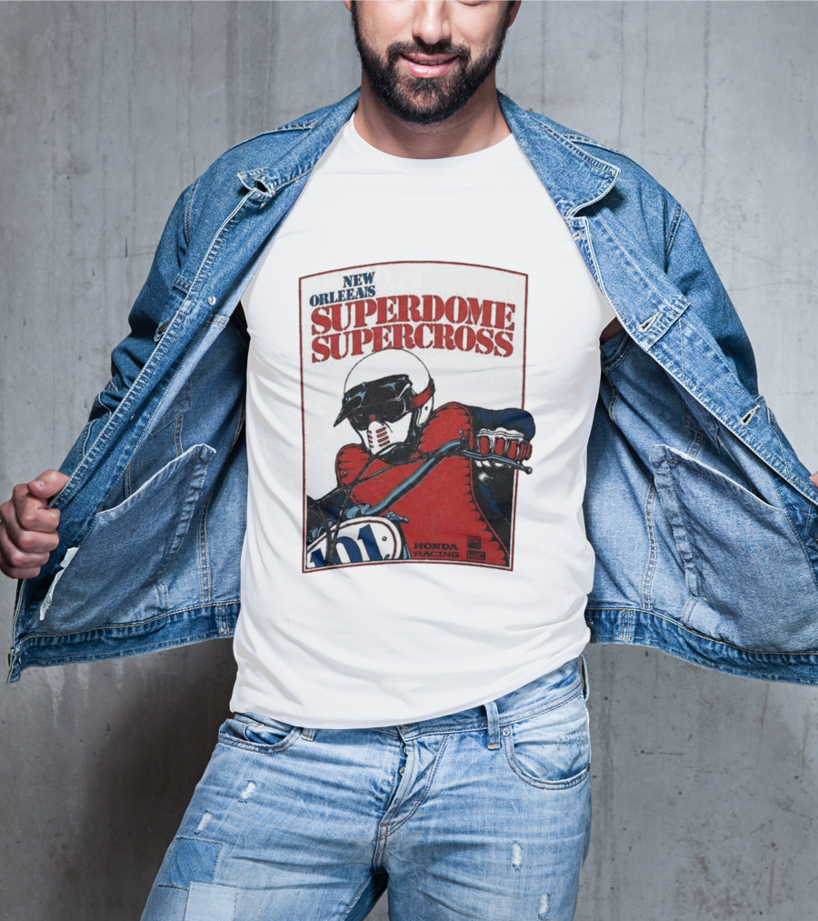New Orleans Superdome Supercross Honda Racing 101 T-Shirt