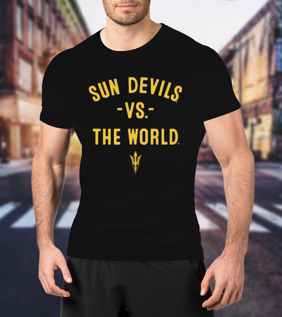 Sun Devils Vs The World NCAA 2026 Arizona State Season T-Shirt