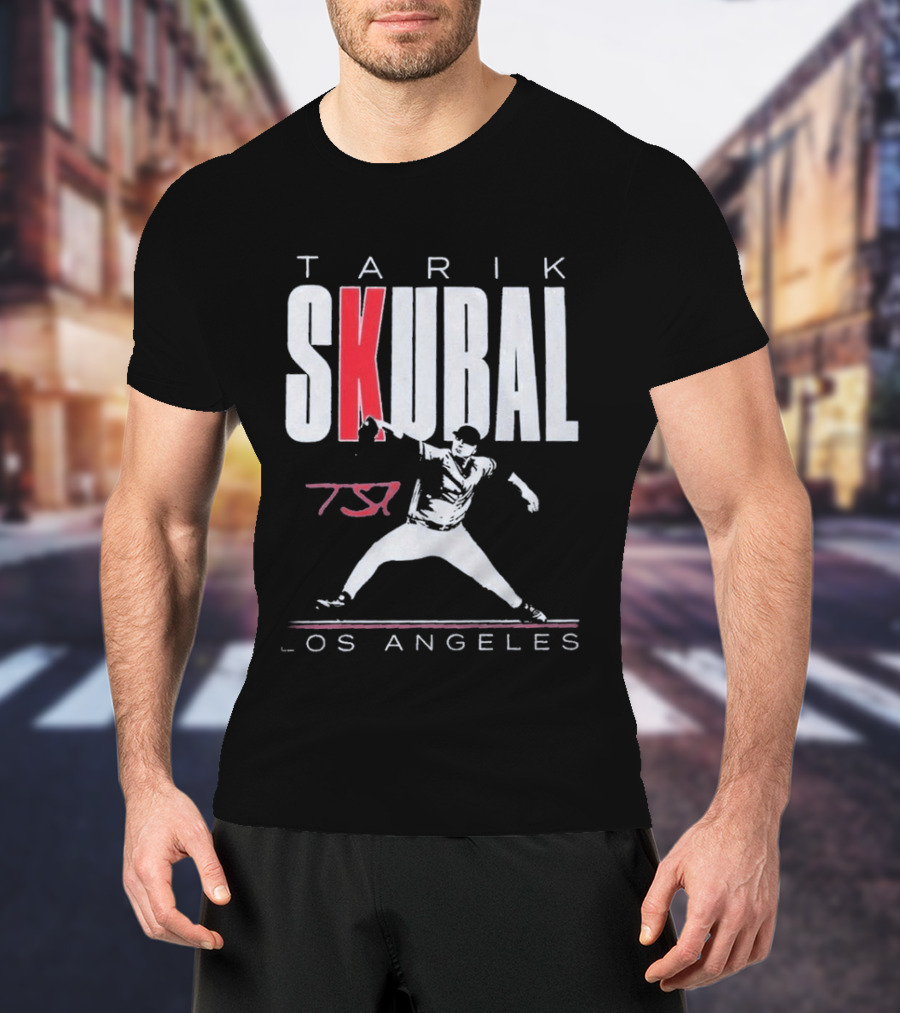 Tarik Skubal Los Angeles Dodgers Pitcher Graphic 27 T-Shirt