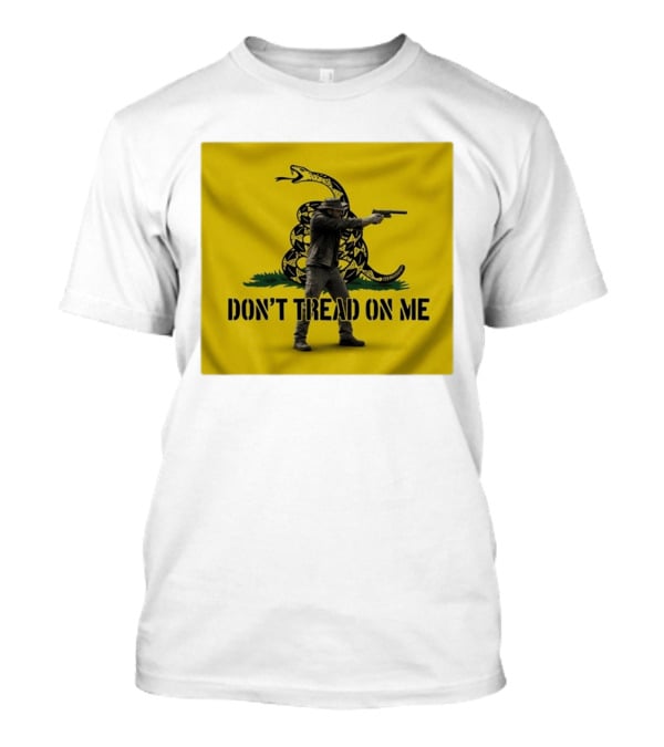 Jordan Salinas Don't Tread On Me Gadsden Flag Cowboy Gun T-Shirt