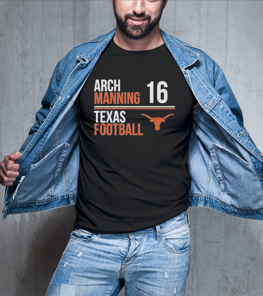 Arch Manning 16 Texas Longhorns Football T-Shirt