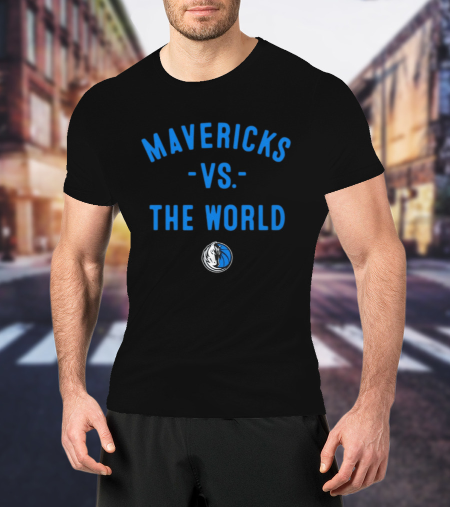 Mavericks Vs The World NBA 2026 Dallas Nowbes T-Shirt