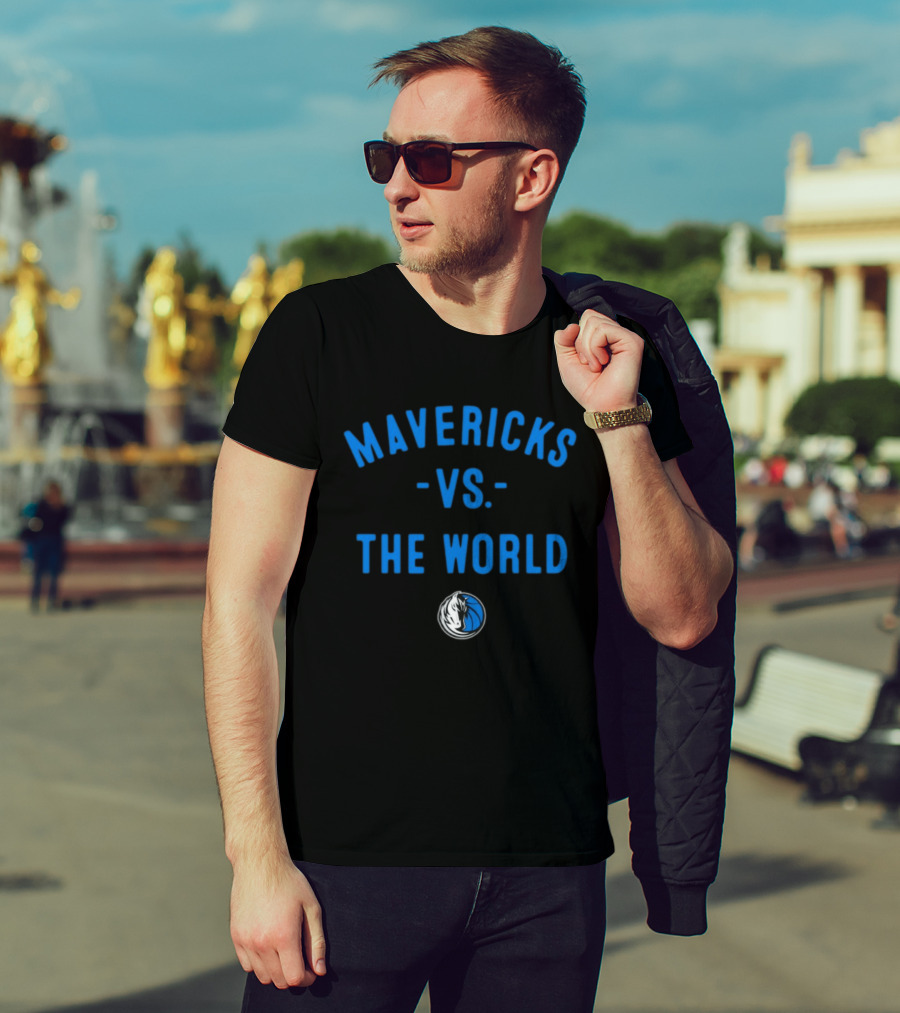 Mavericks Vs The World NBA 2026 Dallas Nowbes T-Shirt