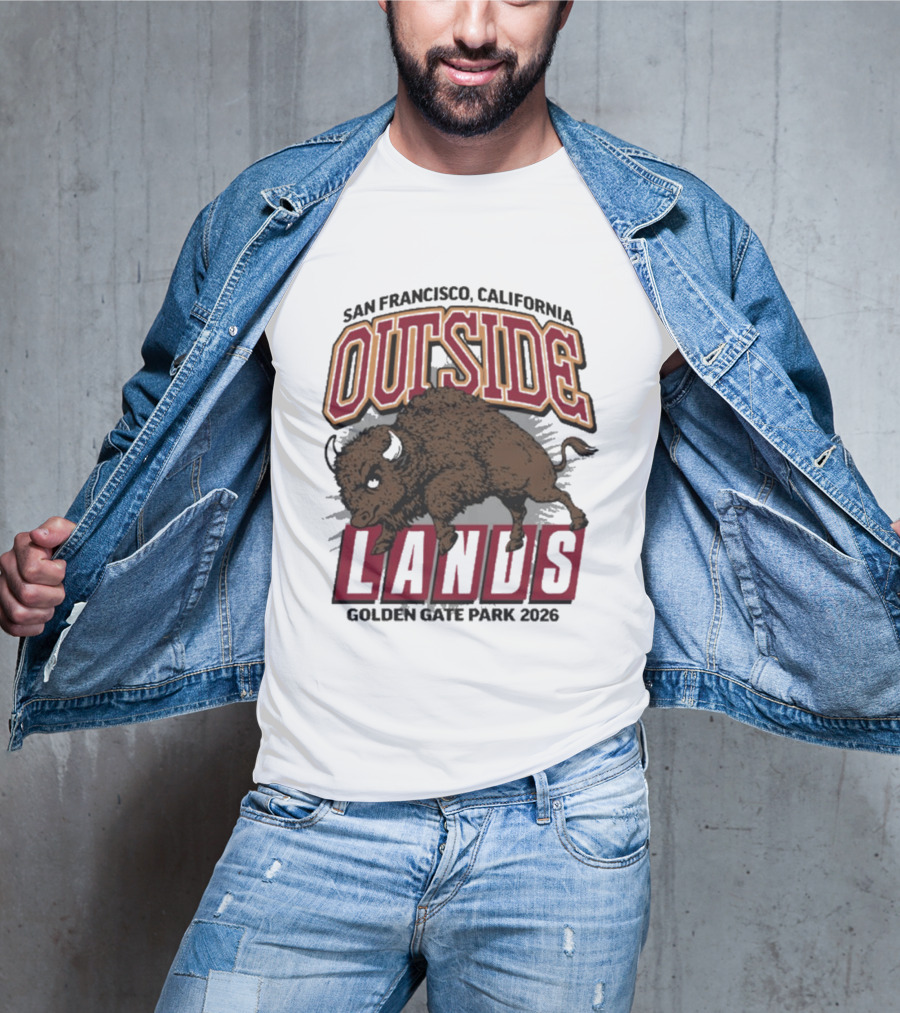 Outside Lands Golden Gate Park 2026 San Francisco CA Event T-Shirt