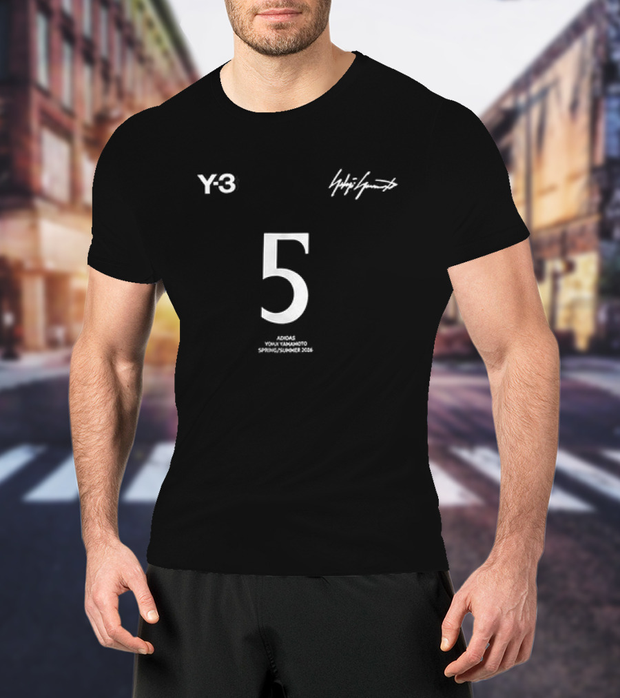 Y 3 Yohji Yamamoto 5 Collection Trendingnowe T-Shirt