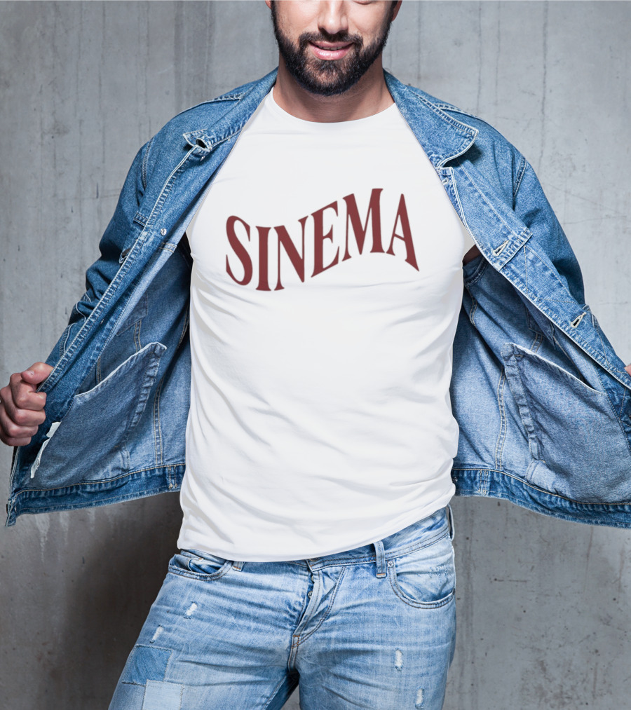 Rachel Sennott Sinema Bold Lettering T-Shirt