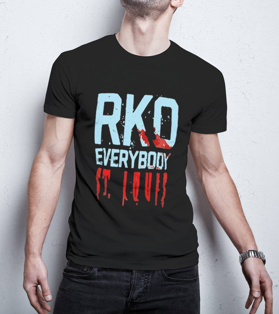 RKO Everybody St Louis Randy Orton Wrestling Fan T-Shirt
