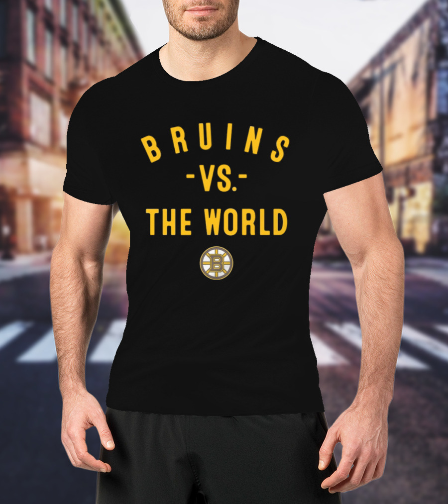 Boston Bruins VS The World NHL 2026 Nowbes T-Shirt