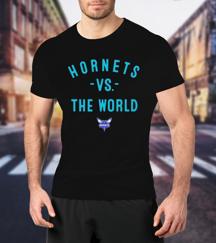 Charlotte Hornets Vs The World NBA 2026 Nowbes T-Shirt
