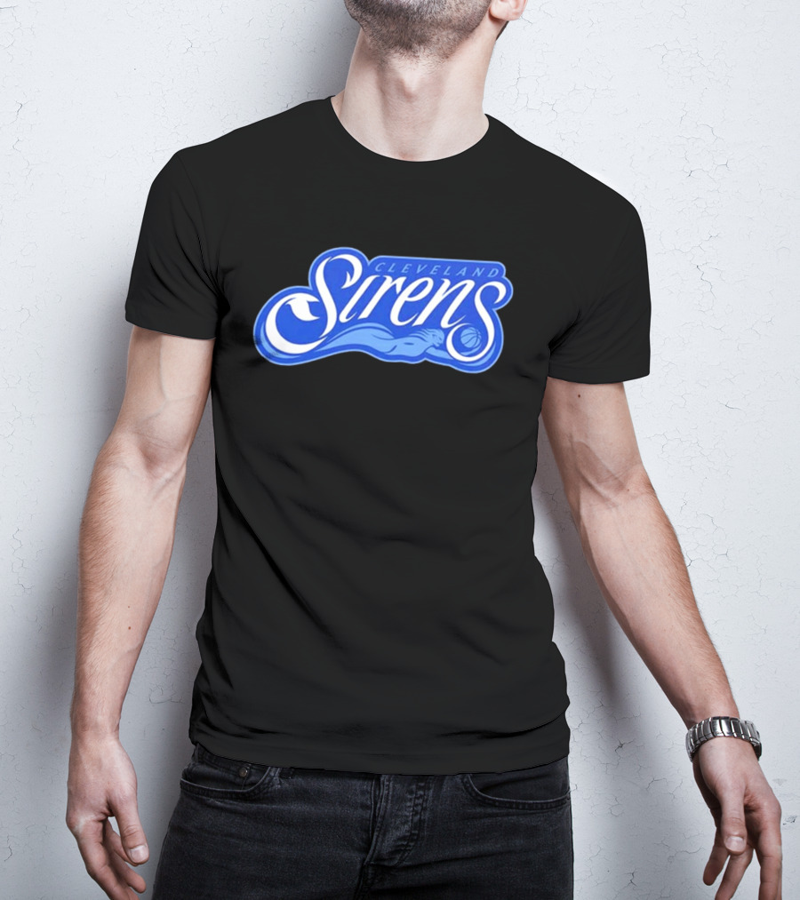 Cleveland Sirens WNBA Toddler Black Primary Logo Basketball T-Shirt
