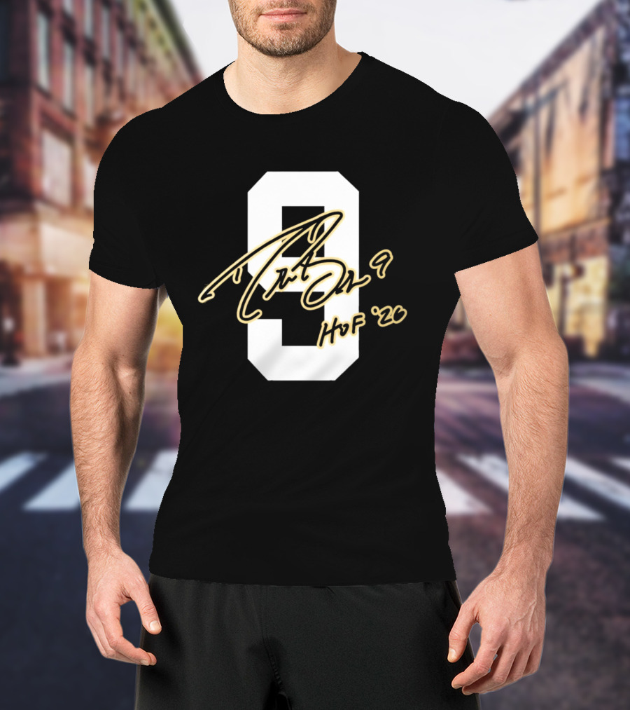 Drew Brees 9 HOF 2026 Elected Saints T-Shirt