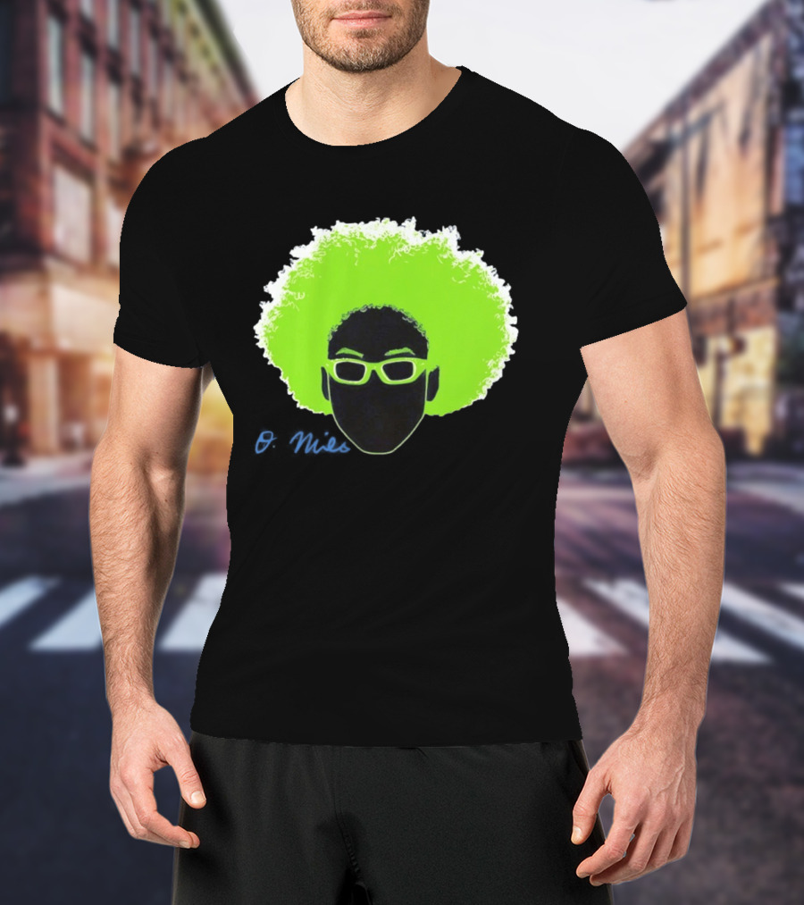 Olivia Miles Minnesota Lynx 2026 WNBA Green Afro And Glasses T-Shirt