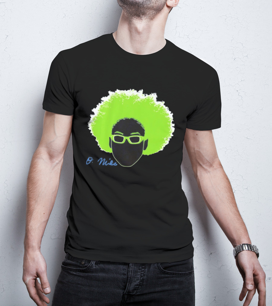 Olivia Miles Minnesota Lynx 2026 WNBA Green Afro And Glasses T-Shirt