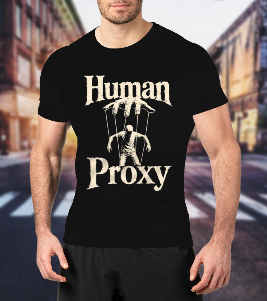Human Proxy Puppeteer Strings Control T-Shirt