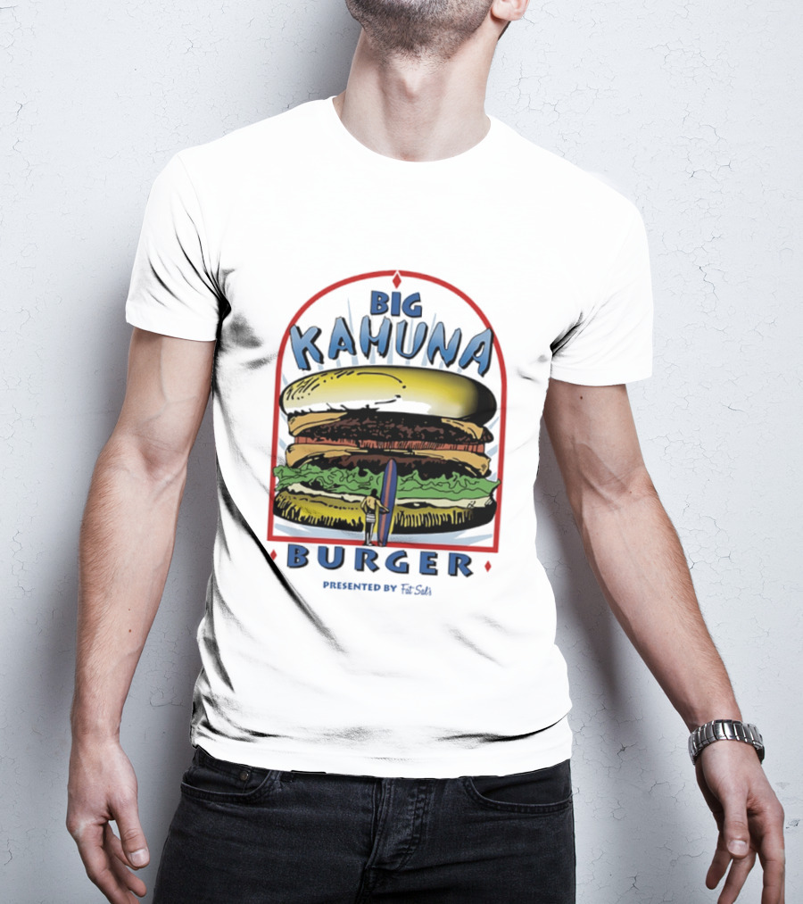 Big Kahuna Burger Fat Sal's Surfing Sandwich Arch T-Shirt