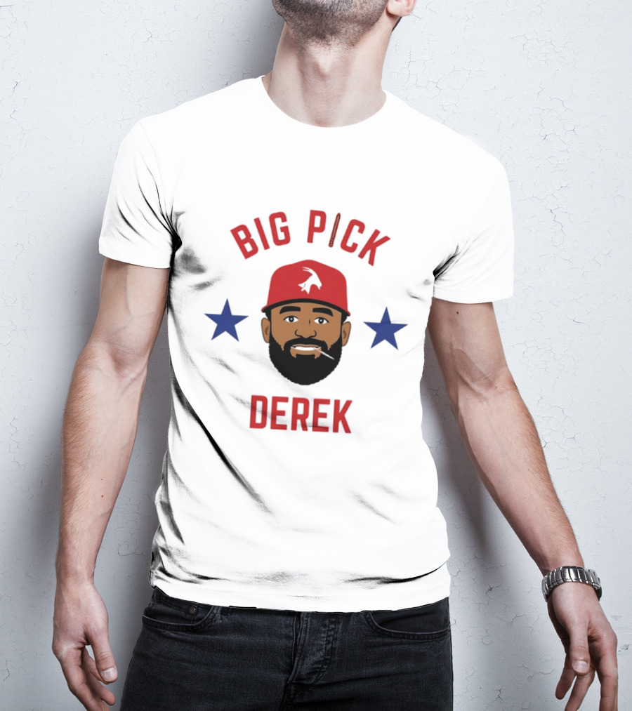 Big Pick Derek Philadelphia Phillies Baseball Stars T-Shirt
