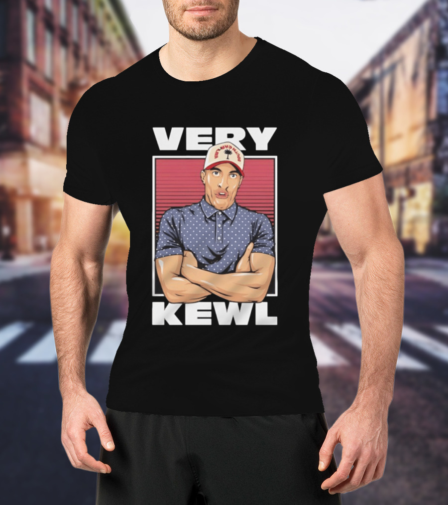 Very Kewl PE Guy Palm Tree Hat T-Shirt