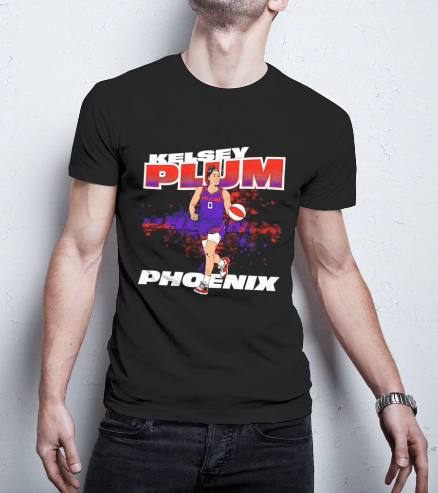 Kelsey Plum Phoenix Mercury WNBA 0 Basketball Player T-Shirt