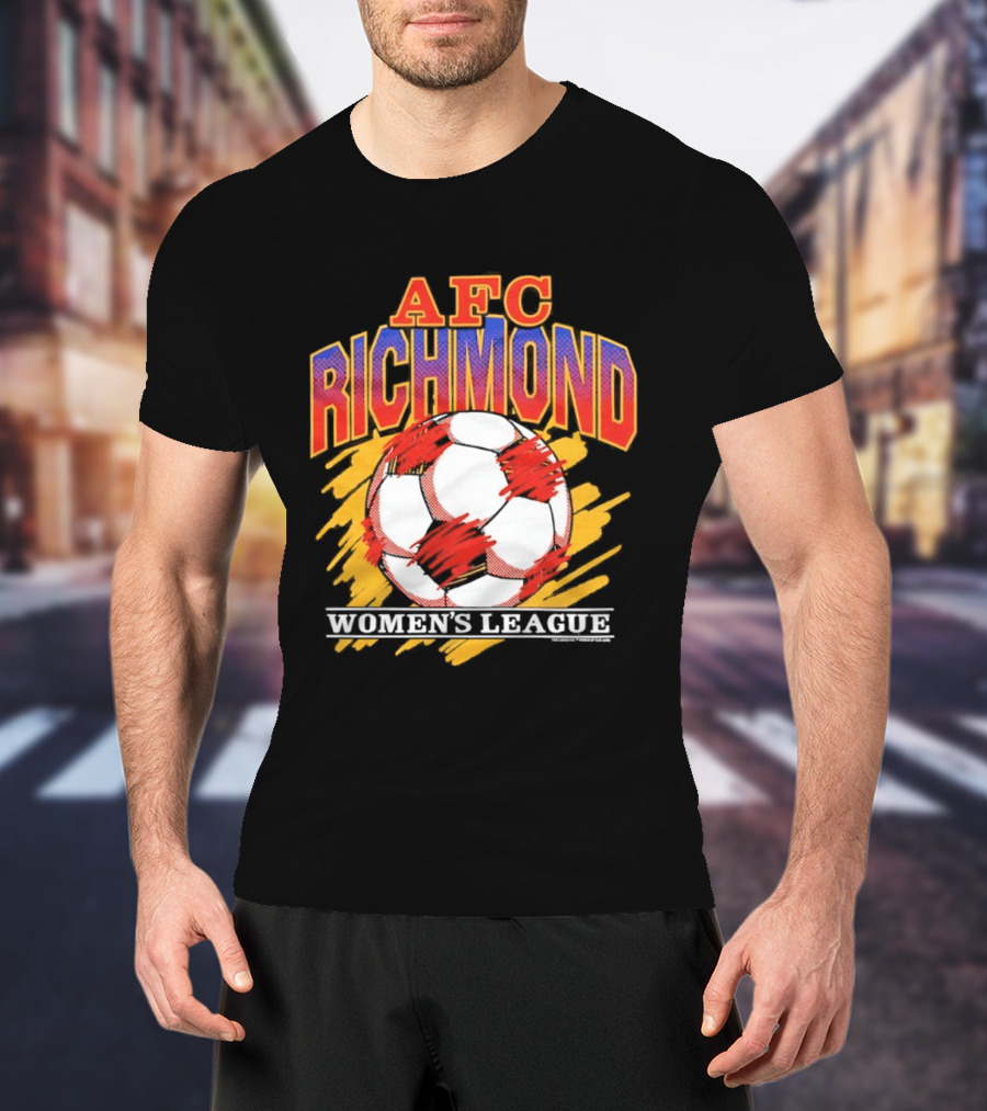 Ted Lasso AFC Richmond Women's League Soccer Ball T-Shirt
