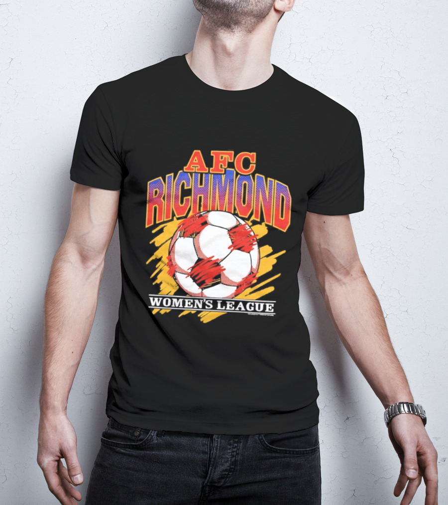 Ted Lasso AFC Richmond Women's League Soccer Ball T-Shirt