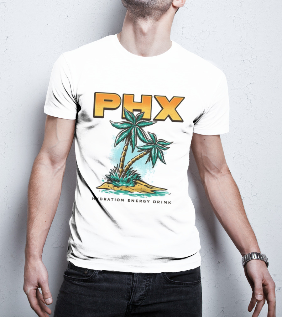 PHX Palm Tree Hydration Energy Drink T-Shirt