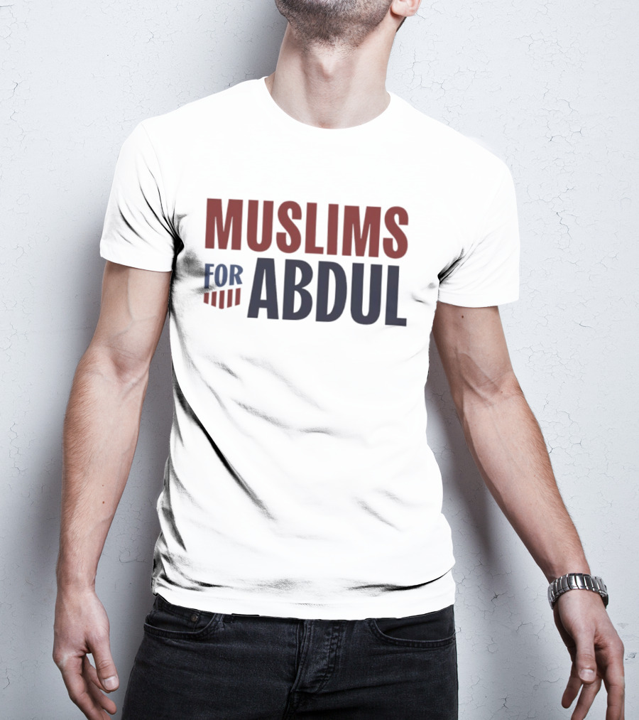 Muslims For Abdul Michigan Governor Progressive Politics T-Shirt