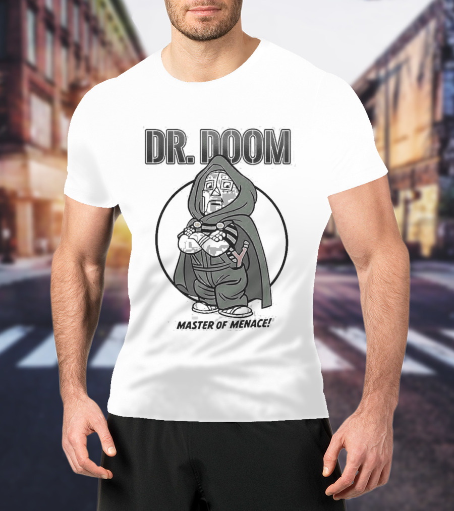 Dr Doom Master Of Menace Villain T-Shirt