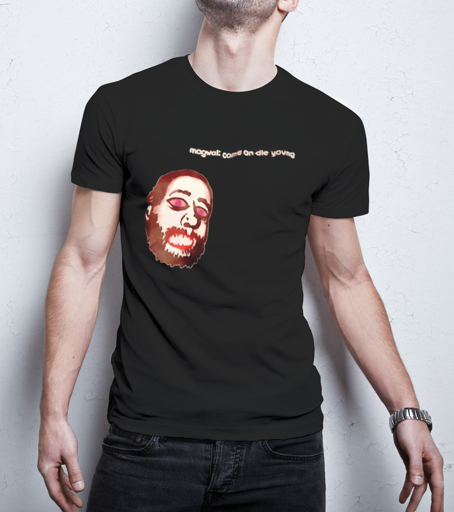 Mogwai Come On Die Young Album Cover Art Face T-Shirt