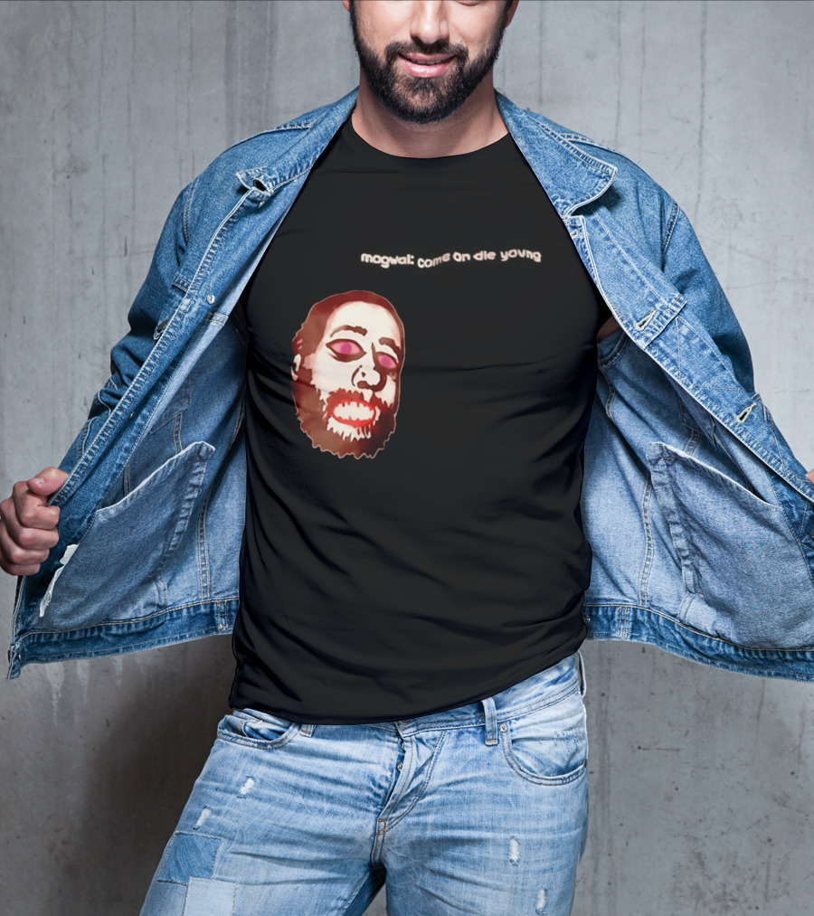 Mogwai Come On Die Young Album Cover Art Face T-Shirt