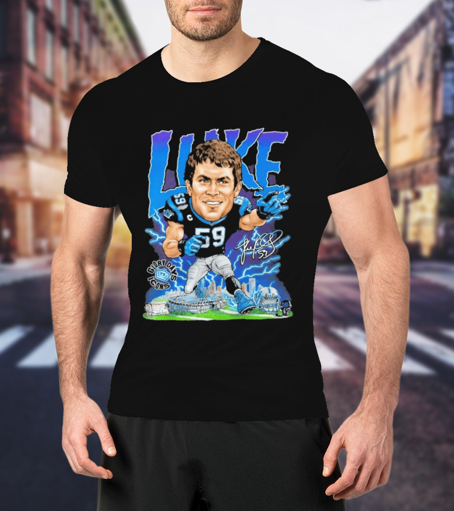 Glory Days Icons Luke 59 Football Legend T-Shirt