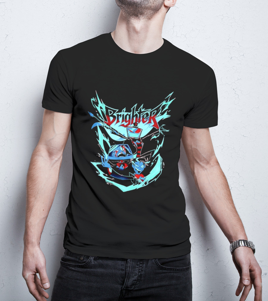Brighter Vox Vincent Blue And Red T-Shirt