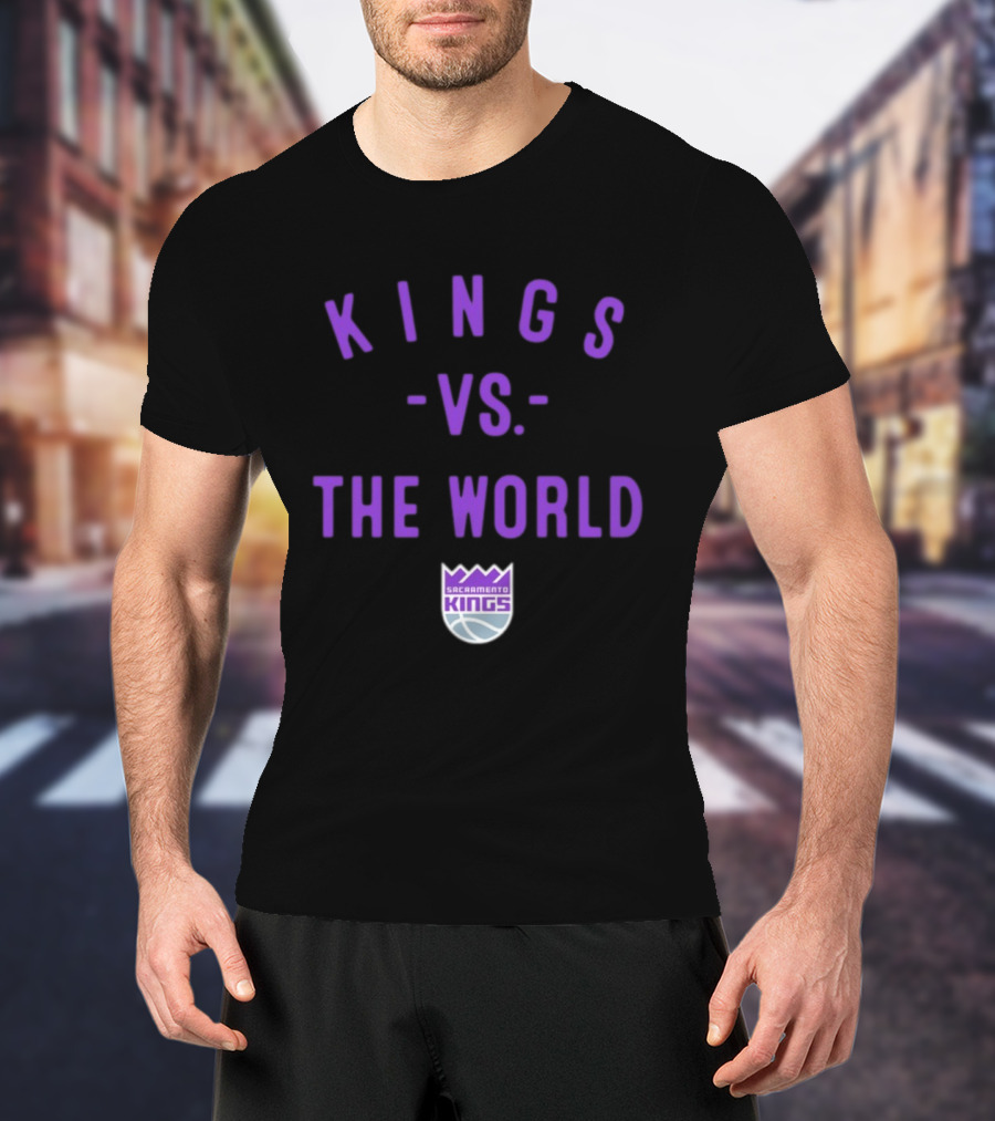 Sacramento Kings Vs The World NBA 2026 Nowbes T-Shirt