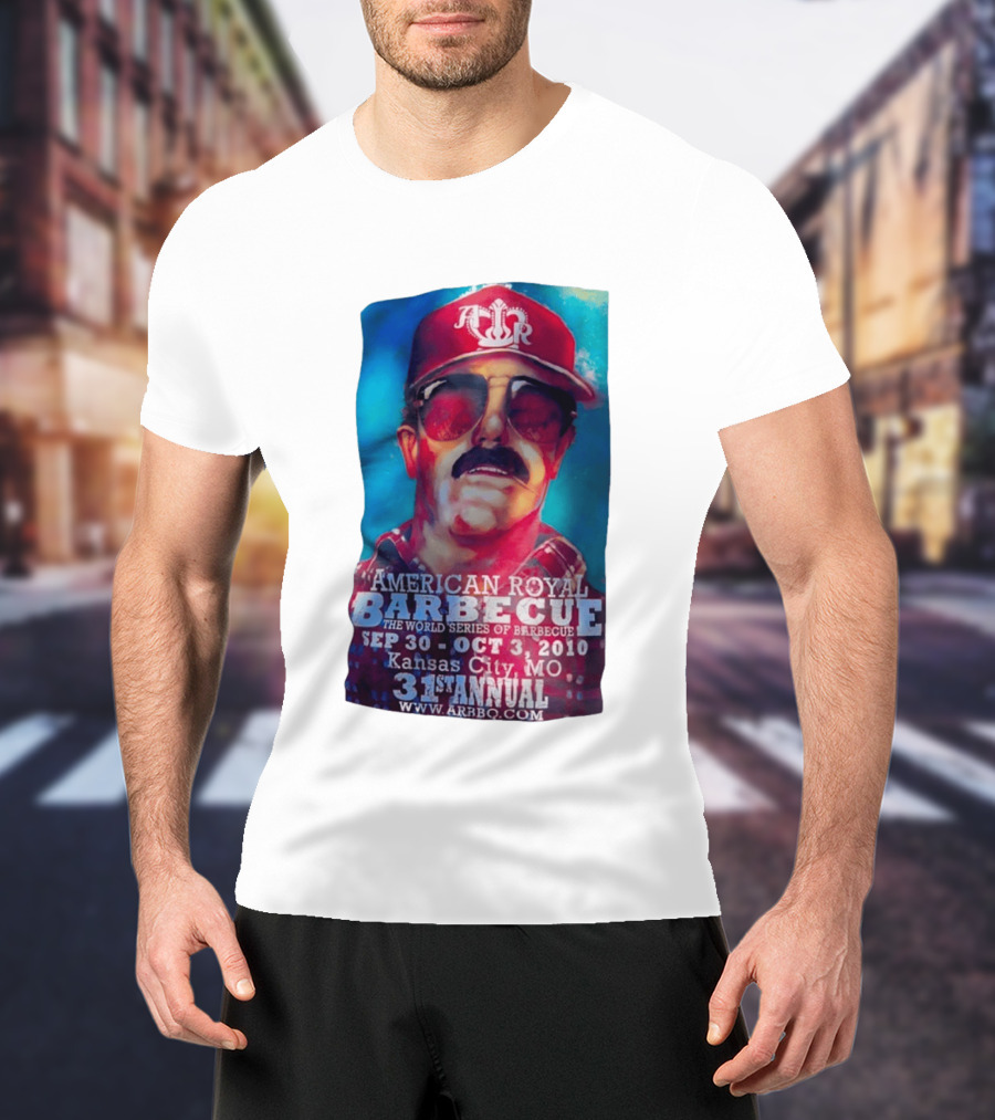 Dale Earnhardt American Royal Barbecue 2010 Kansas City Sep 30 Oct 3 31st Annual T-Shirt