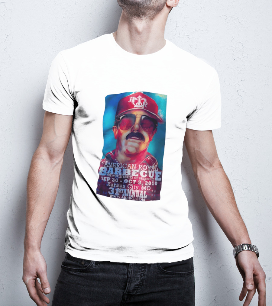 Dale Earnhardt American Royal Barbecue 2010 Kansas City Sep 30 Oct 3 31st Annual T-Shirt